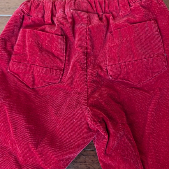 Mayoral Bright Red Corduroy Infant Pants - Picture 5 of 6